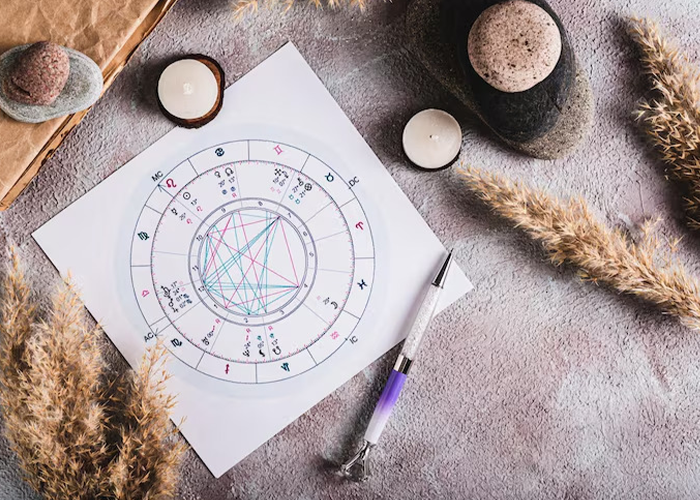 Personalized natal-chart reading